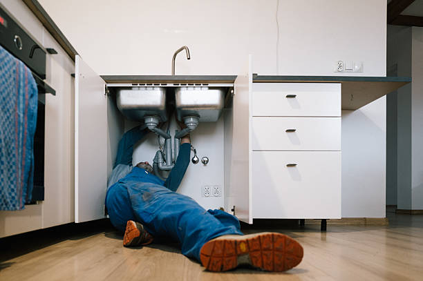 Professional Plumbing technician working in Manakin Sabot, VA